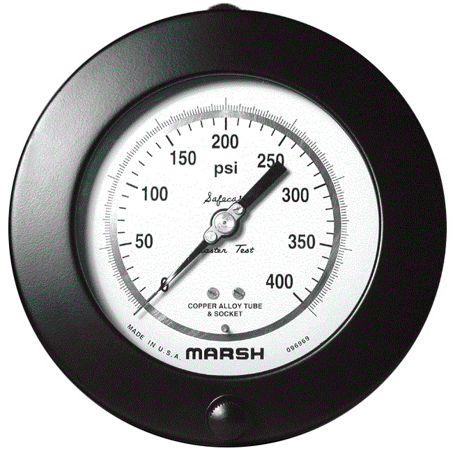 Marsh Bellofram Precision Test Gauge